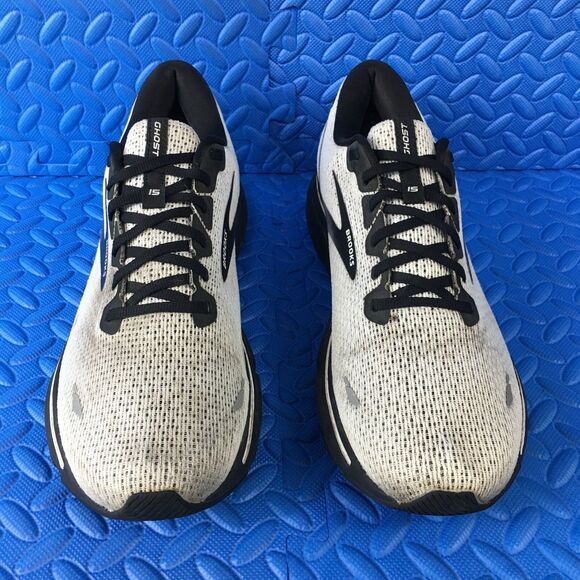 Brooks Ghost 15 Mens Shoes Size 14D White Comfortable Running Sneakers - Picture 5 of 11
